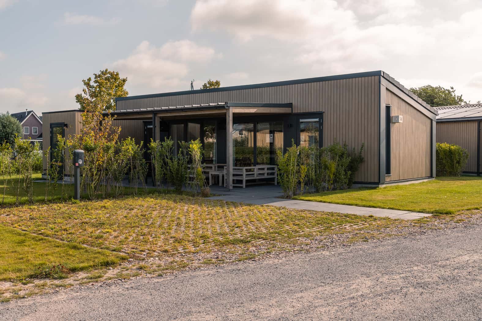 Lodge 14 | 4 pers. incl. Sloep (optioneel tegen extra kosten)